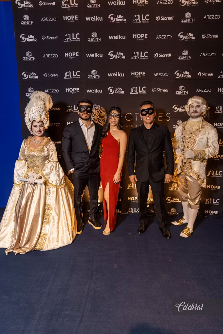 baile de Gala Hectares – Máscaras em Veneza – foto 98